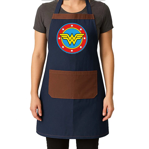 Delantal Wonder Woman – ¡Cocina como una heroína!