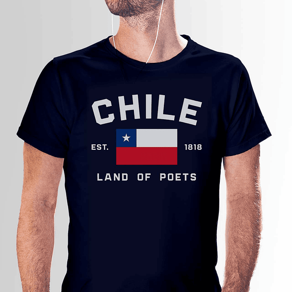 Polera Chile Land of Poets 🇨🇱 | Fiestas Patrias Ropa Chilena 1