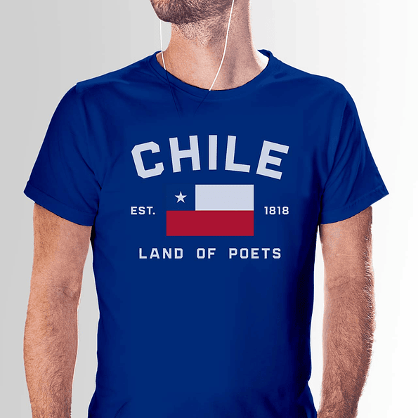 Polera Chile Land of Poets 🇨🇱 | Fiestas Patrias Ropa Chilena 3