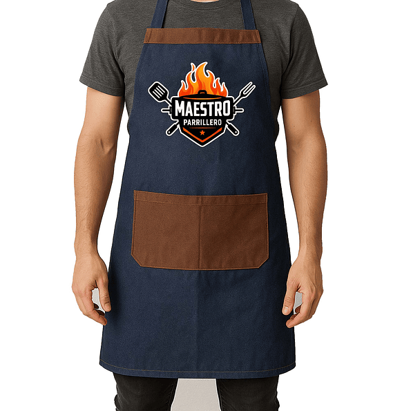 Delantal Maestro de la Parrilla 