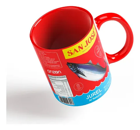 Tazón Jurel San José – Diseño divertido estilo meme chileno | Tazas Ideas