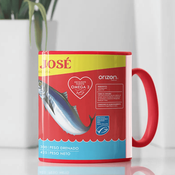 Tazón Jurel San José – Diseño divertido estilo meme chileno | Tazas Ideas 2