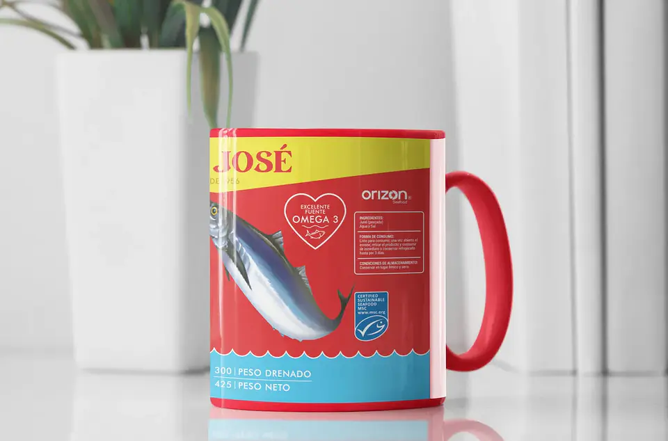Tazón Jurel San José – Diseño divertido estilo meme chileno | Tazas Ideas 2