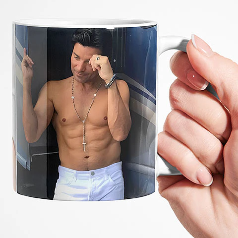 Taza Tazón Chayanne Sexy Regalo ideal para fans 