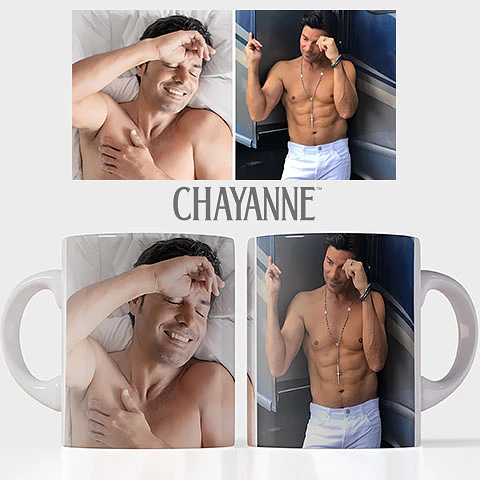 Taza Tazón Chayanne Sexy Regalo ideal para fans 