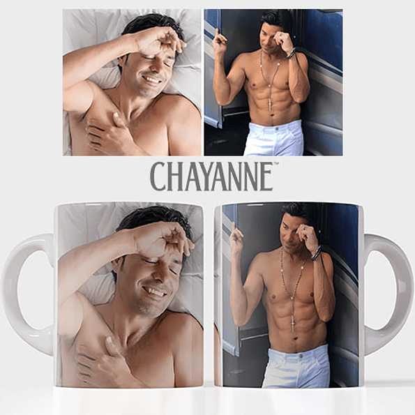 Taza Tazón Chayanne Sexy Regalo ideal para fans  1