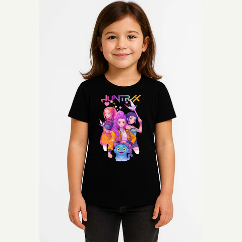 Polera KPop Demon Hunters HUNTRIX –  KPop Demon Hunters 🎤✨