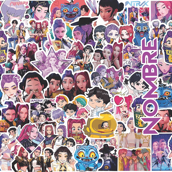 Botella de Aluminio K-Pop Demon Hunters | Diseño Exclusivo 2