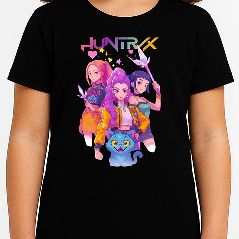 Polera KPop Demon Hunters HUNTRIX –  KPop Demon Hunters 🎤✨