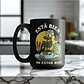 Taza “Está bien no estar bien” 🐸 | Taza motivacional de cerámica negra con diseño positivo - Miniatura 5