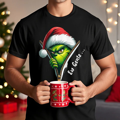 Polera Grinch Ew Gente 🎄 | Polera Navideña Divertida
