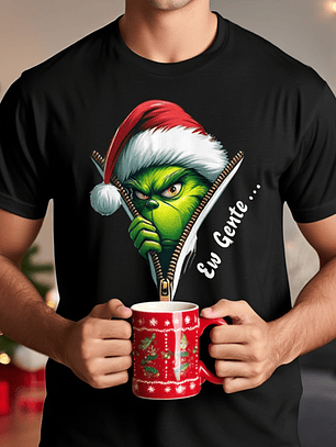 Polera Grinch Ew Gente 🎄 | Polera Navideña Divertida