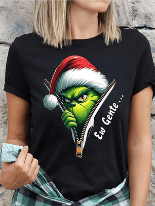 Polera Grinch Ew Gente 🎄 | Polera Navideña Divertida