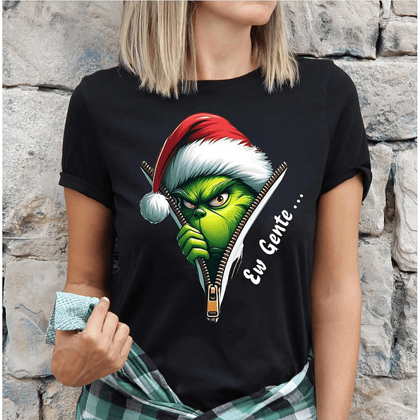Polera Grinch Ew Gente 🎄 | Polera Navideña Divertida 1