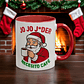Taza Navideña “Jo Jo J*der Necesito Café” | Regalo Divertido de Navidad con Papá Noel - Miniatura 2
