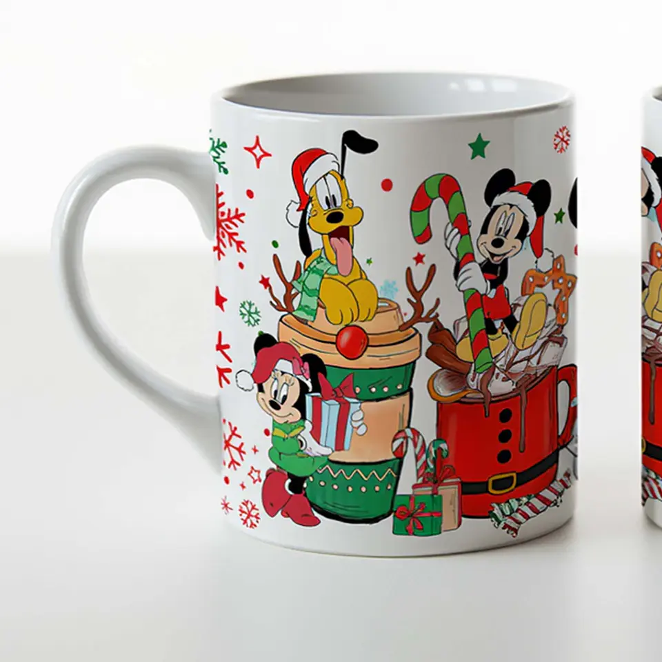 Tazón Navideño Mickey y Sus Amigos – Diseño Disney Christmas 11oz 4
