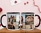 Taza Personalizada Collage con 5 Fotos | Regalo San Valentín Pareja y Familia - Miniatura 10