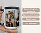 Taza Personalizada Collage con 5 Fotos | Regalo San Valentín Pareja y Familia - Miniatura 13