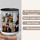 Taza Personalizada Collage con 5 Fotos | Regalo San Valentín Pareja y Familia - Miniatura 13