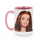 Tazón Taza Barbie Meme Cara de Asco Taza Divertida Regalo Original - Miniatura 1