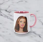 Tazón Taza Barbie Meme Cara de Asco Taza Divertida Regalo Original - Miniatura 4
