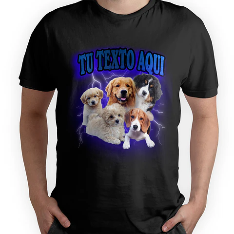 Polera Personalizada con Fotos de Mascotas y Texto | Camiseta Unica