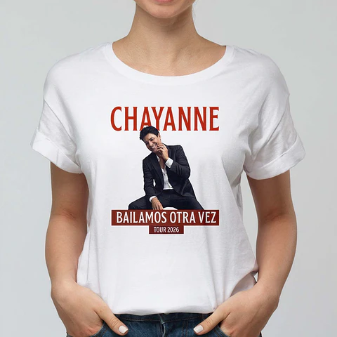 Polera Chayanne Oficial "Tour 2026"