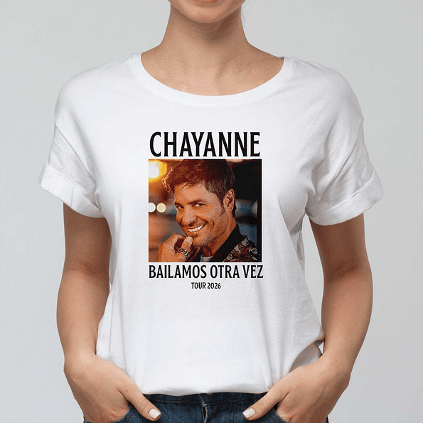Polera Chayanne Tour 2026 - Bailemos Otra Vez  1