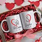 Pack 2 Tazones Personalizados para San Valentín | Tazas en Pareja con Nombres y Fecha - Miniatura 4