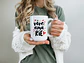 Tazón “Vive Ama Ríe” – Taza Motivacional con Corazones | 11 oz y 15 oz - Miniatura 3