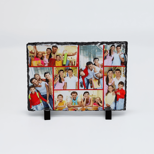 Marco de Piedra Cuadrado Personalizado con Foto – Regalo Original y Emotivo 2