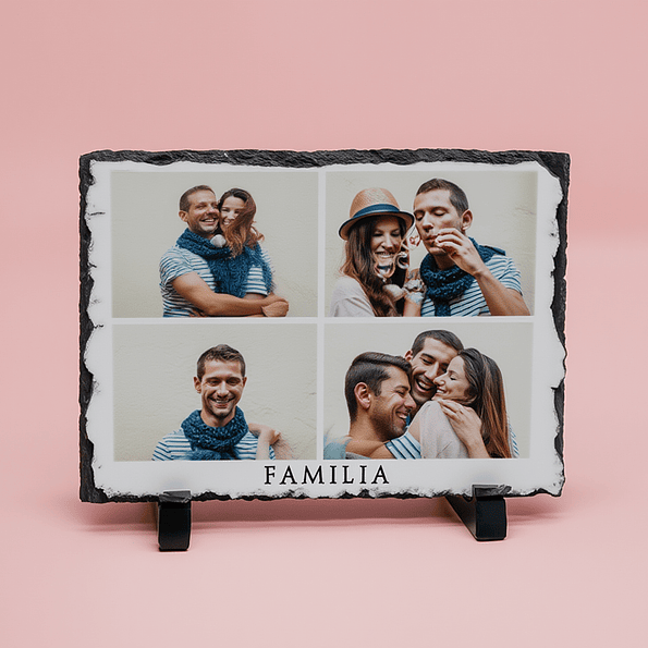 Marco de Piedra Cuadrado Personalizado con Foto – Regalo Original y Emotivo 4