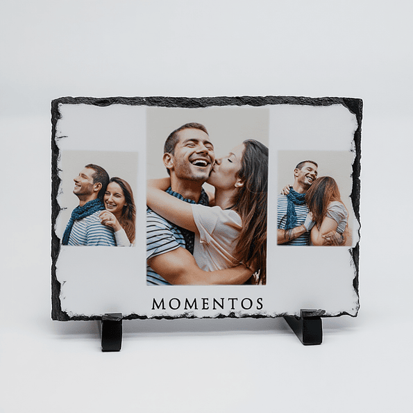 Marco de Piedra Cuadrado Personalizado con Foto – Regalo Original y Emotivo 5