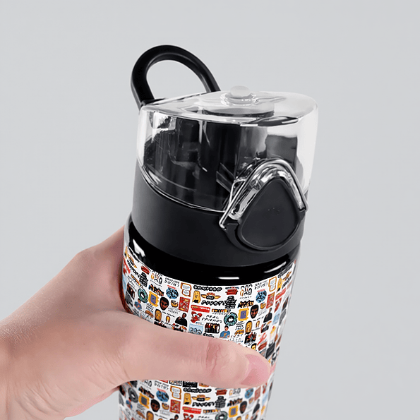 Botella de Agua Friends TV Show - Termo - 750 ml Libre de BPA 3