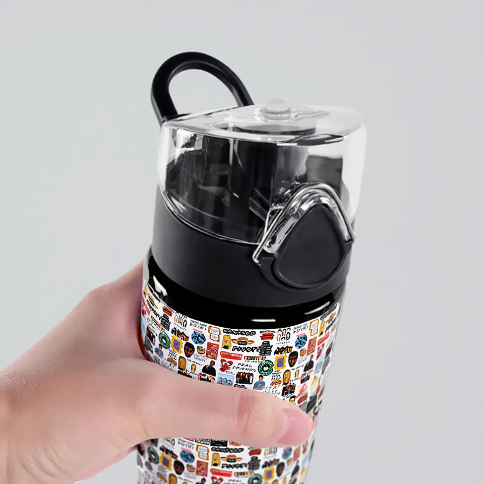 Botella de Agua Friends TV Show - Termo - 750 ml Libre de BPA 3