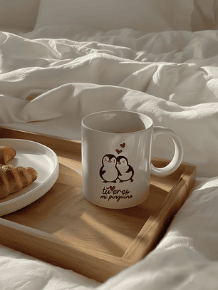 Taza “Tú Eres Mi Pingüino” – Taza Romántica de Pingüinos para Pareja