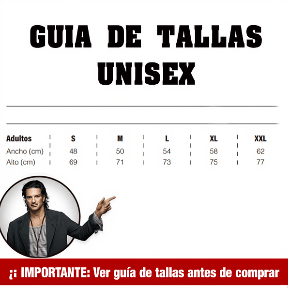 Polera Ricardo Arjona Concierto Chile | Arjona Lo Que El Seco No Dijo 4