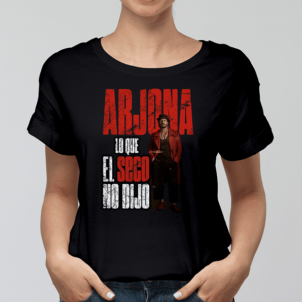 Polera Ricardo Arjona Concierto Chile | Arjona Lo Que El Seco No Dijo 1