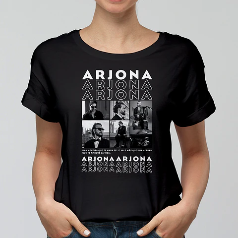 Polera Ricardo Arjona Concierto Chile | Diseño Frase Icónica Arjona