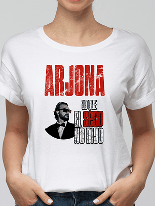 Polera Ricardo Arjona “Lo Que El Seco No Dijo” | Concierto Chile