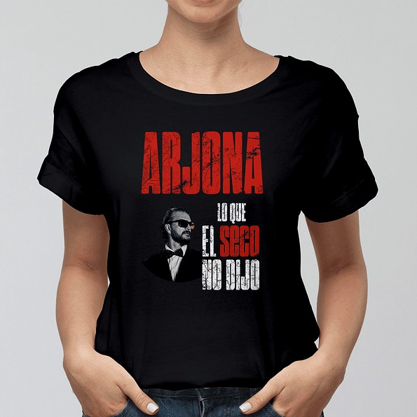 Polera Ricardo Arjona “Lo Que El Seco No Dijo” | Concierto Chile 2