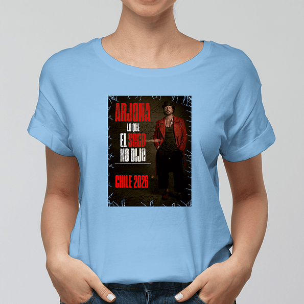 Polera Ricardo Arjona Chile 2026 | Lo Que El Seco No Dijo | Concierto 2