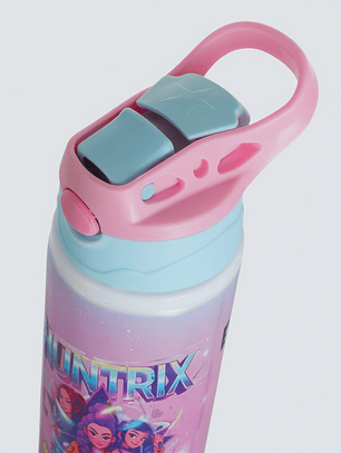 Botella Infantil Personalizada Huntrix K-POP Demon Hunter 500 ml con Nombre – Botella Escolar de Aluminio Libre de BPA | Tazasideas.cl
