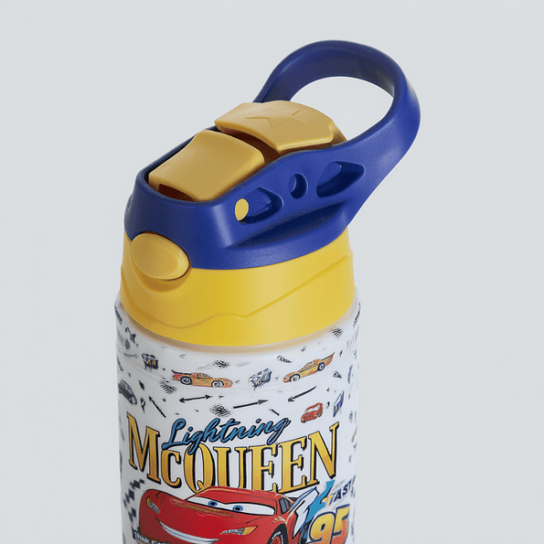 Botella Cars Lightning McQueen Personalizada 500 ml con Nombre y Curso – Aluminio Libre de BPA | Tazasideas.cl 3
