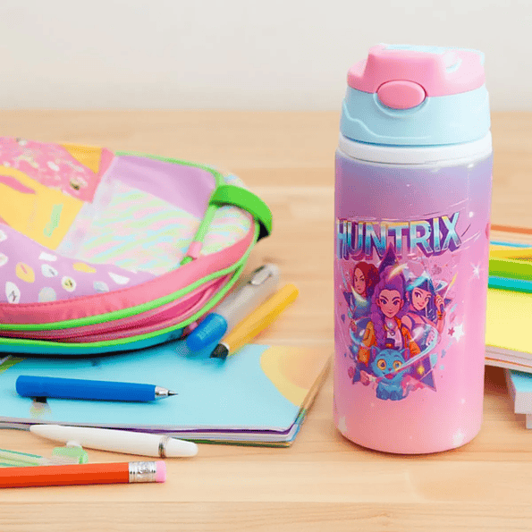 Pack Botella Infantil + Tazón Inspirado en K-Pop Demon Hunters | Set Huntrix Niñas | Regalo K-Pop 6