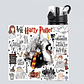 Botella de Agua Harry Potter 750 ml de Aluminio con Tapa Antiderrame – Botella Deportiva Hogwarts - Miniatura 2