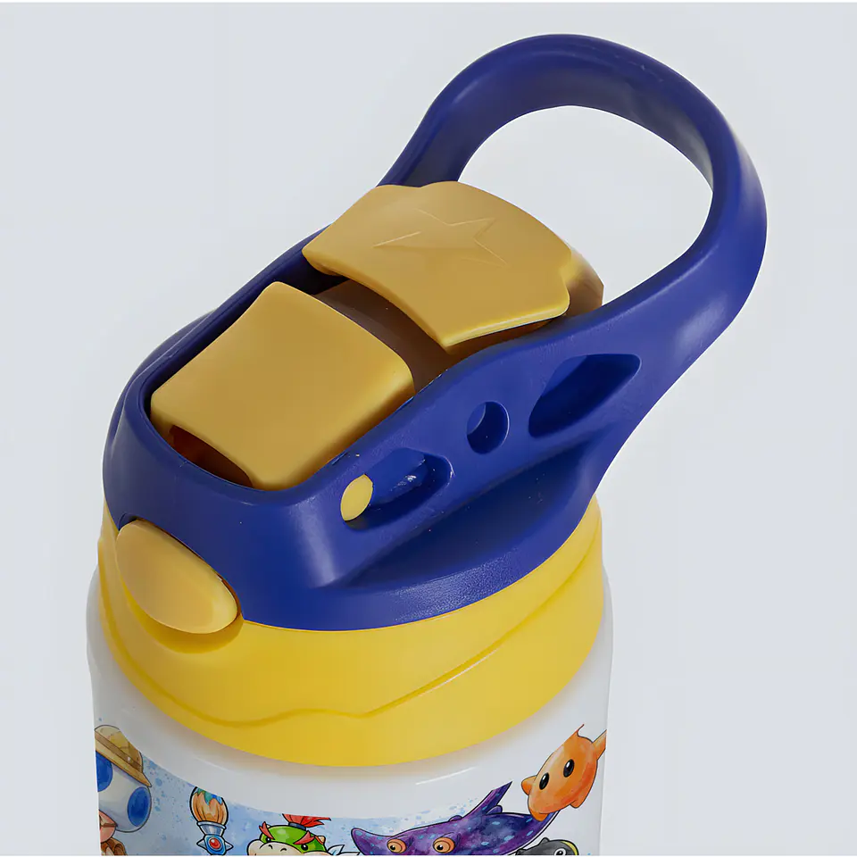 Botella Infantil 500 ml Inspirada en Super Mario Galaxy 3