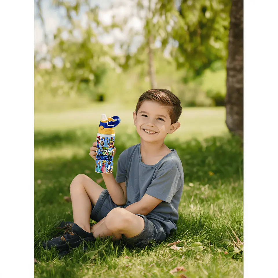 Botella Infantil 500 ml Inspirada en Super Mario Galaxy 6