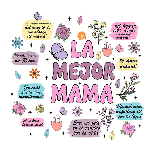 Tazón Día de la Madre 15oz Cerámica – Diseño La Mejor Mamá | Regalo Original Mamá 4