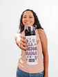 Botella de Agua 750ml Aluminio – Diseño La Mejor Mamá | Botella Deportiva Térmica - Miniatura 5